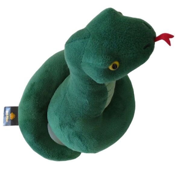 Slytherin Snake Stuffed Animal Harry Potter The Noble Collection Wizarding World - Picture 9 of 16